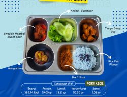 MBG Hadir di SMKN 3 Buduran dan SMKN 2 Buduran Sidoarjo, Menu Sehat Teruji Ahli Gizi