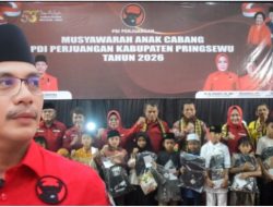 PDI perjuangan Pringsewu gelar musancab fokus perkuat konsolidasi dan program untuk rakyat
