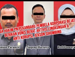 * vonis jekson sihombing : penegakan hukum versus pembukaman  aktivisme  di indonesia *