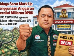 Indikasi mark’up duplikasi pos dan berpotensi merugikan negara : DPC Aswin Pringsewu siap bongkar LPJ lewat uu kip