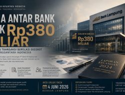 *DANA ANTAR BANK NAIK RP380 MILIAR, KREDIT DAN TRANSAKSI BERELASI DISOROT LSM TRIGA NUSANTARA INDONESIA*