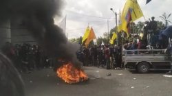 Ratusan Mahasiswa Lampung Mengguga Gruduk DPRD Lampung, Sampaikan 6 Tuntutan